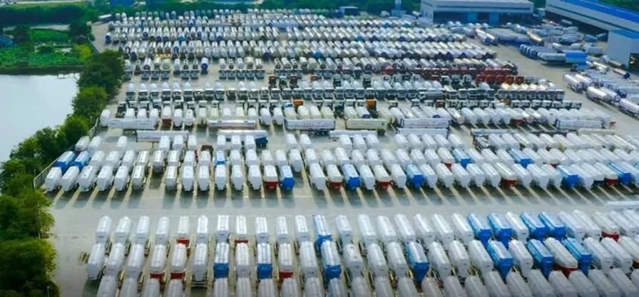 Wuhan Lincheng Longyue Automobile Sales Co., Ltd. خط إنتاج المصنع