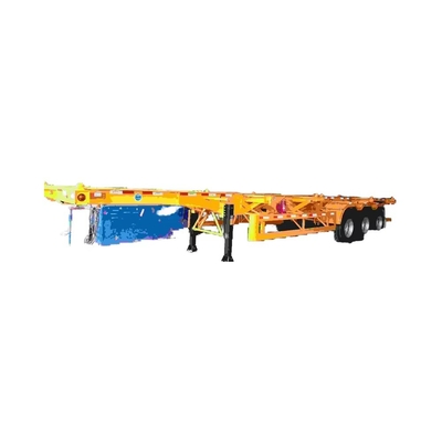 CIMC 3-Axle 50T نصف مقطورات الشحن لنقل الحاويات مع تعليق ميكانيكي أو هوائي
