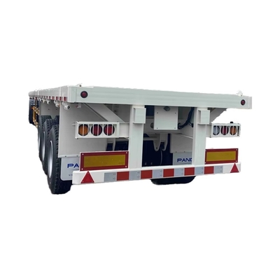شاحنة الحاويات الفولاذية النصفية المقطورة مع نظام مكابح Wabco