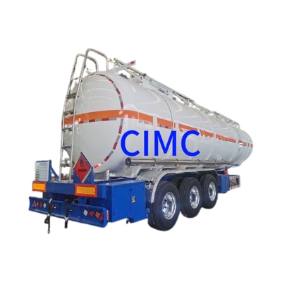 شاحنة CIMC الصين شاحنة ناقلة نفط ثلاثية المحاور مع ضمان سلامة عالية الجودة