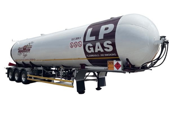 CIMC LPG Tank Trailer بروبان Tank Trailer غاز نقل المقطورة LPG نقل المقطورة الغاز السائبة