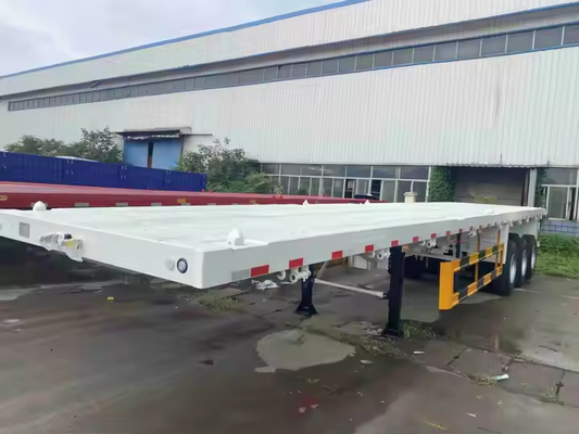 CIMC 40/45ft الفولاذ 4Axle شحن الحاويات ذات الحجم الكبير الممتد