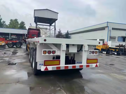 CIMC 40/45ft الفولاذ 3/4 محور مقطورات شاحنة ذات حجم كبير ومحفظات قابلة للتوسيع