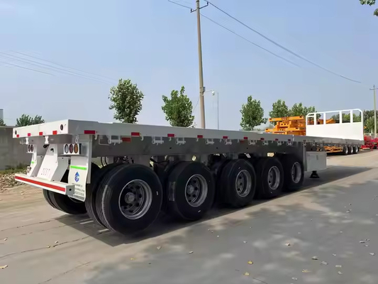 CIMC 5 محاور 40ft الممتدة الممتدة للشحن شاحنة سحابية شاحنة جرار نصف مقطورة
